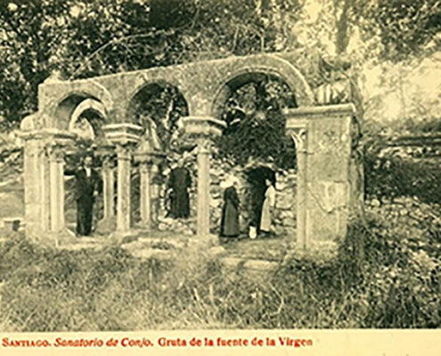 Fonte da Virxe no Sanatorio de Conxo Fonte da Virxe no Sanatorio de Conxo