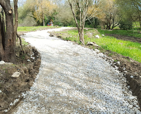Preparación do camiño