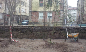 Muro de canteiría
