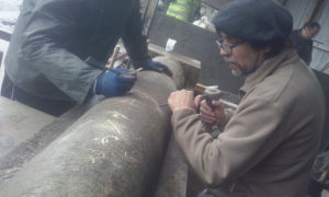 Grabado na pedra