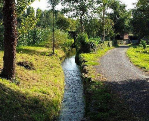 Camiño da canle do Muíño dos Lavadoiros Camiño da canle do Muíño dos Lavadoiros