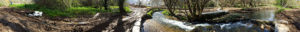 Vista panorámica da presa das Brañas