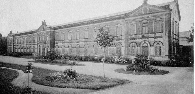 Manicomio fachada pabellon Manicomio fachada pabellon