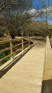 Pasarela madeira